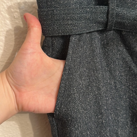 NWT LOFT blue Marisa paper bag trousers - Picture 2 of 10